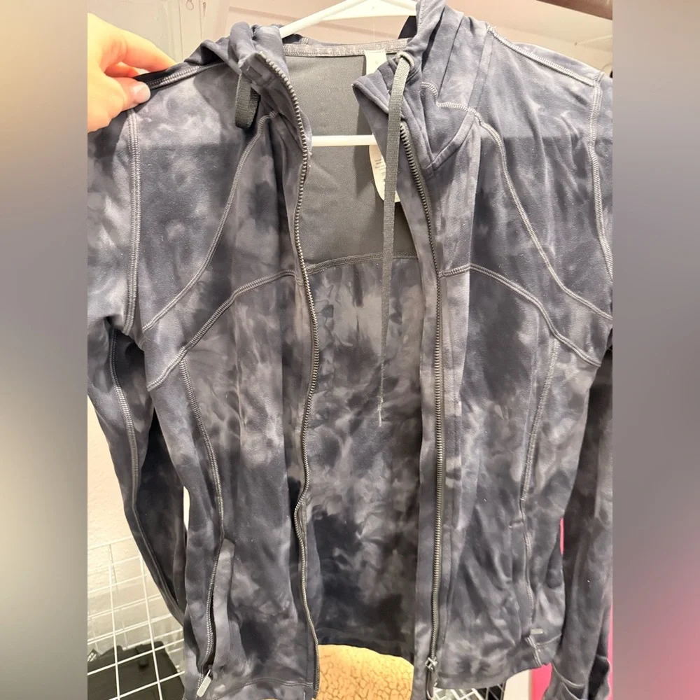 Lululemon gray zip up size 6 - Picture 1 of 2